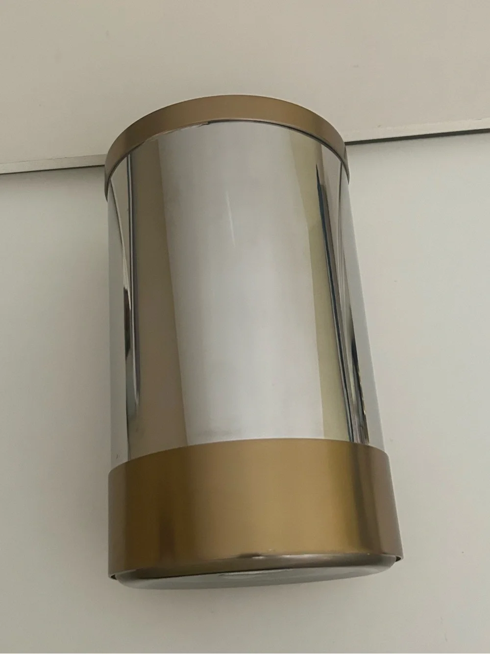 Williams-Sonoma, silver brass wine cooler